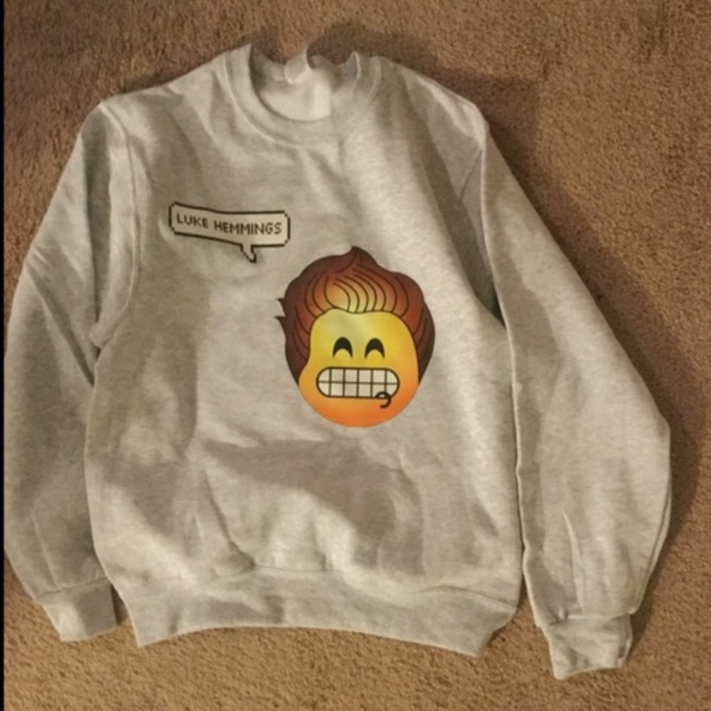 5 seconds of summer crew neck